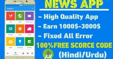 News App free source code, Android Studio free source code