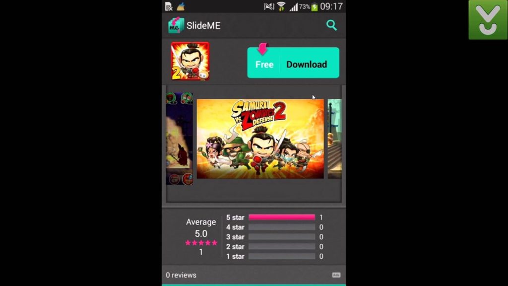 SlideMe - Search for and download new apps for Android - Download Video Previews