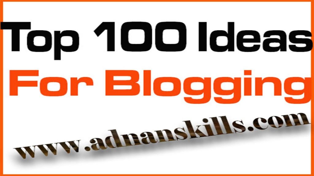 Top 100 ideas for making website or blogging in 2020| Top Niche Blogging Ideas For 2020