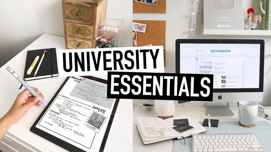 UNIVERSITY ESSENTIALS for BACK-TO-SCHOOL | tips + advice for college students