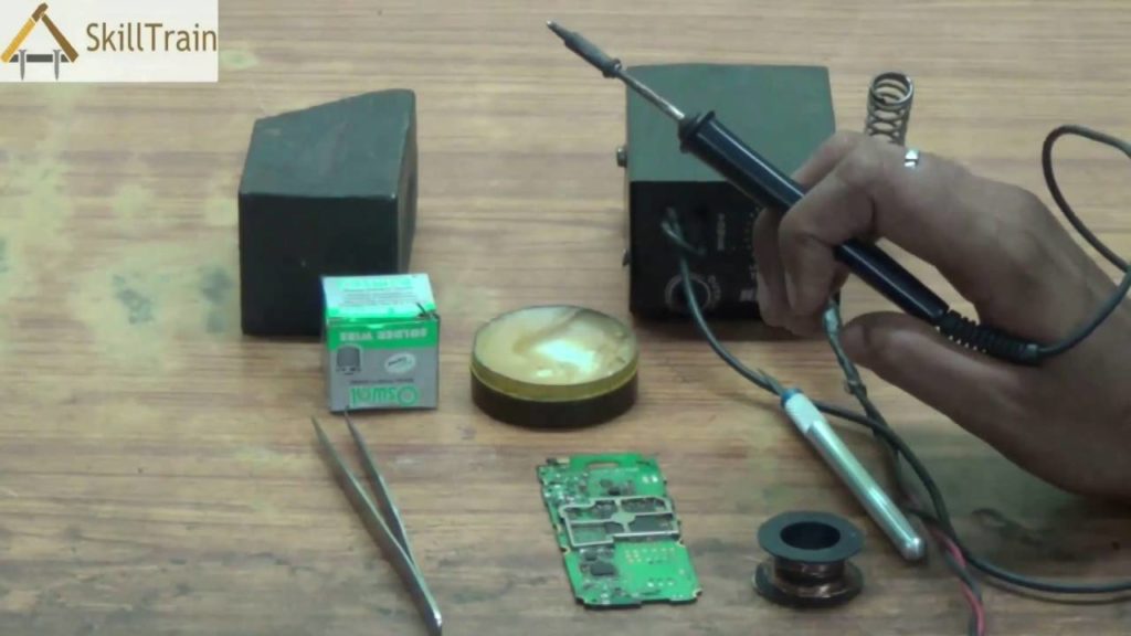 Using a Soldering Iron & connecting Jumper wire (English)