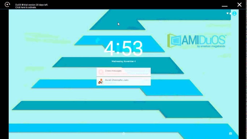 Windows 10 Run any Android apps on Windows using this program called AMIDUOS