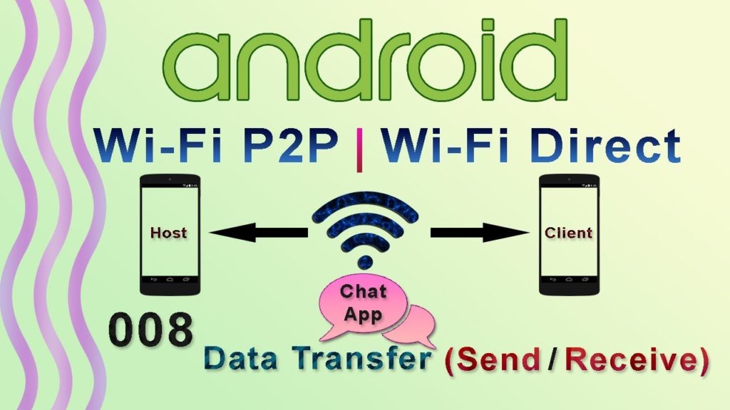 008 : Android Wifi Direct Data Transfer (Send / Receive) : Android WiFi P2P | WiFi Direct Tutorial