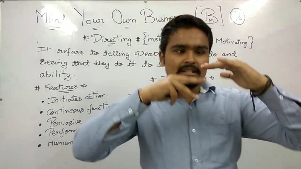 #16, Directing | elements of directing | importance | Class 12 business studies