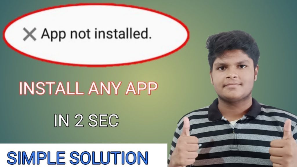 APP NOT INSTALLING. DON'T WORRY /How to fix 100% App Not Installed (HINDI)