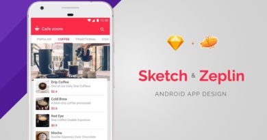 Android App Design using Sketch and Zeplin - Tutorial