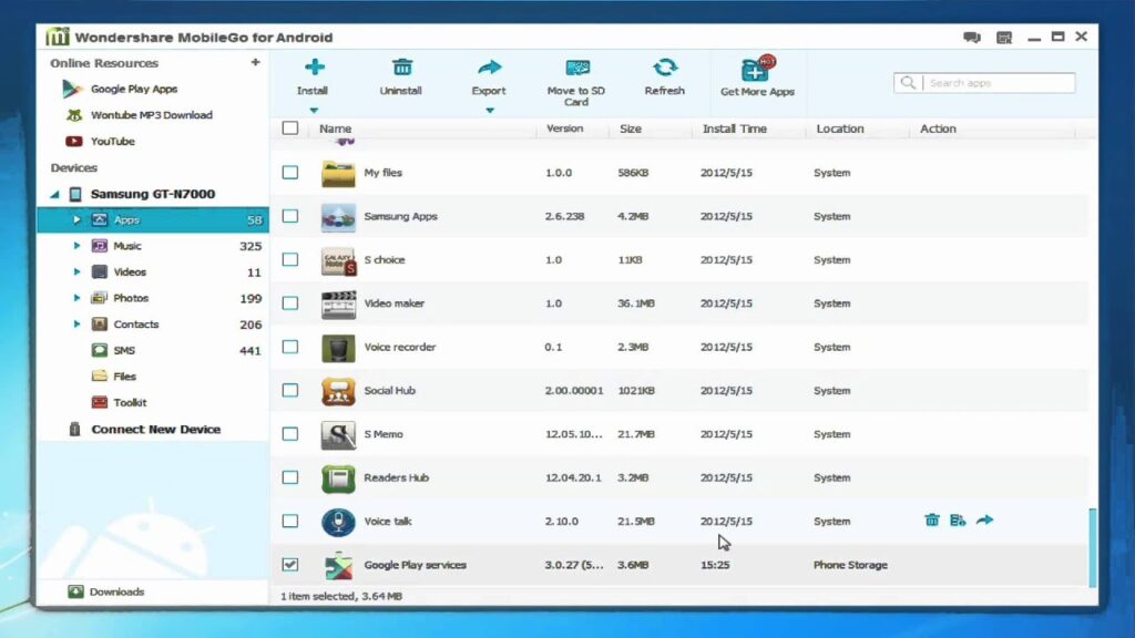 Android App Manager: 1 Click to Install Android Apps from PC for Free