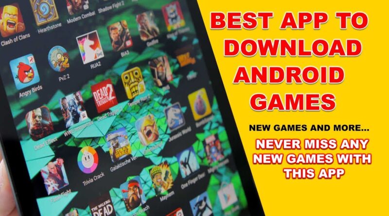 Best App to Download Android Games | Best App For Android Game Download | Technical Vids Hindi