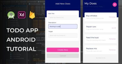 Build MyDoes App Android Studio Tutorial - Part 2