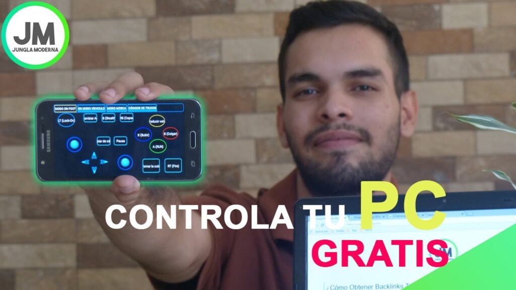 Controla la PC con esta App remota desde tu Android (Joystick + Mouse + Teclado + Mas)