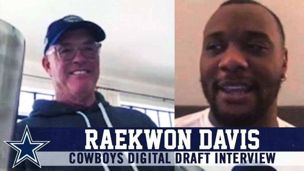 Cowboys Draft Interview: Raekwon Davis | Dallas Cowboys 2020