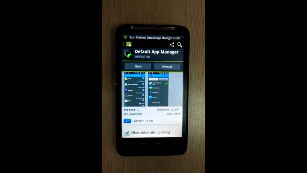 Default App Manager for Android [Works on all phones; No Root Required]