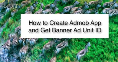 HOW TO create an ADMOB app and Get Ad Unit ID for Android Studio