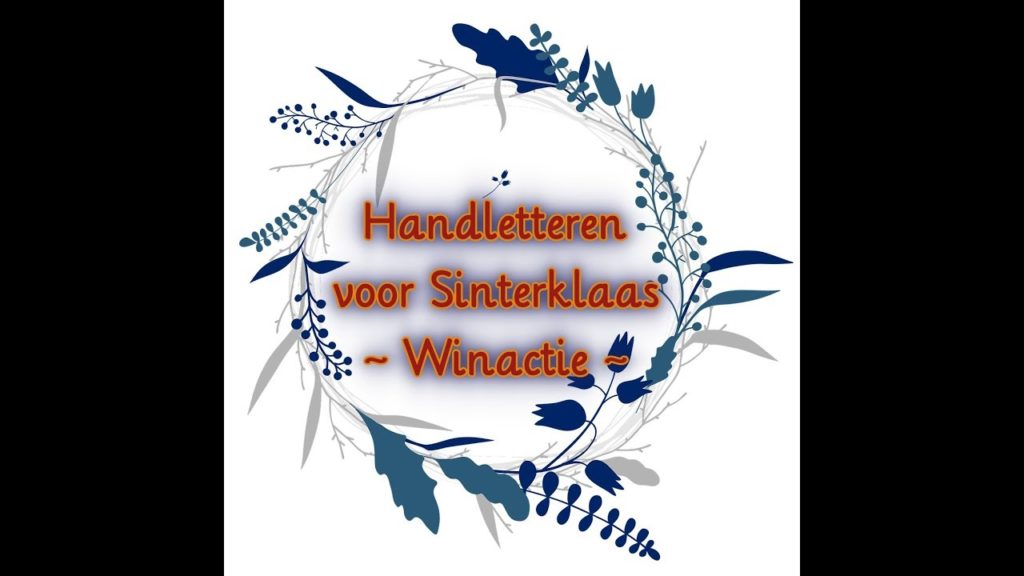 Handletteren voor Sinterklaas ❤ Winactie