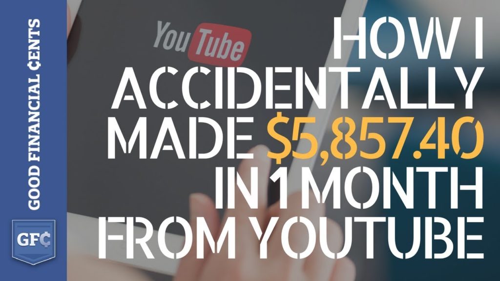 How I Accidentally Made $5,857.40 in 1 Month from YouTube ¯_(ツ)_/¯
