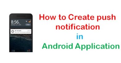 How to Create push notification in Android Application | ShoutCafe.com