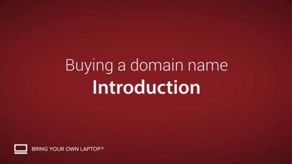 How to buy a domain name for your small business - Buying a domain name [1/9]