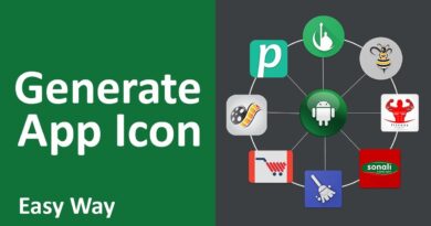 How to generate app icon for android app