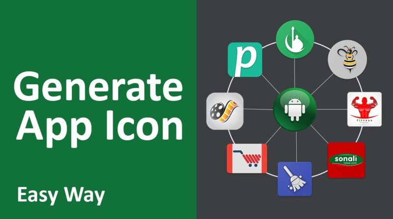 How to generate app icon for android app