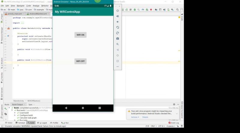 How to switch Wifi On and Off automatically or remotely in your Android App? - Complete Source Code