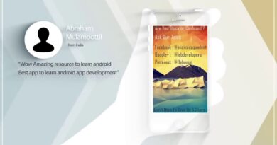 Master Android - Learn Android App Development Free Tutorials with Source Codes
