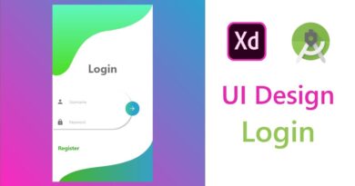 Simple Login UI design XD to Android Studio XML Tutorial | redesign of Satwik Pachino