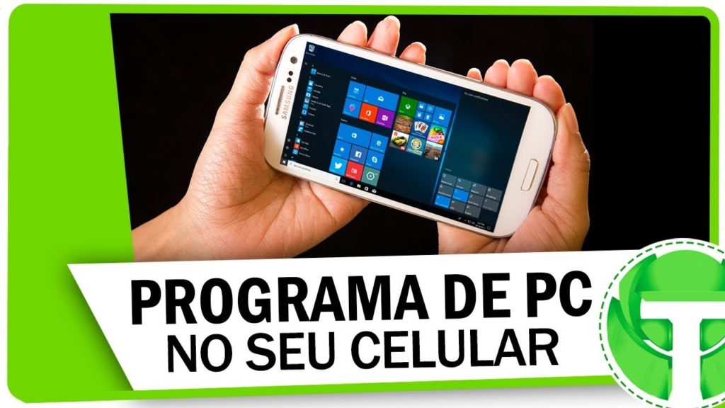 Tenha QUALQUER programa do PC em seu CELULAR - Exclusivo!