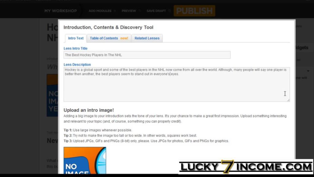 The Best Free Blogging Sites Part 1   How To Create A Squidoo Lens1
