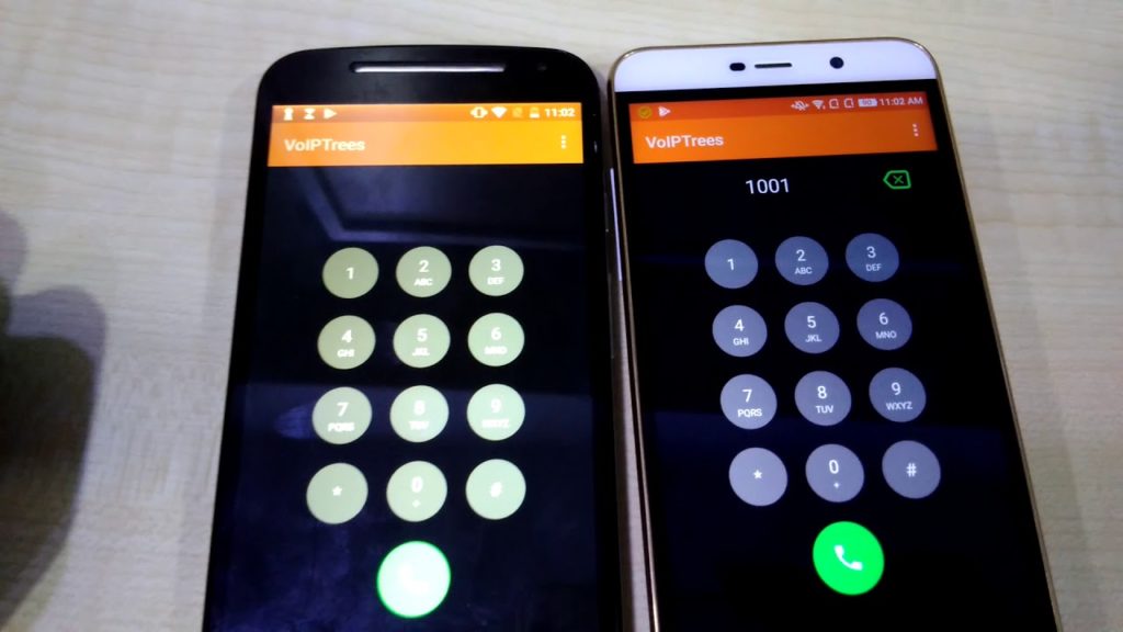 VOIP Demo Mobile app