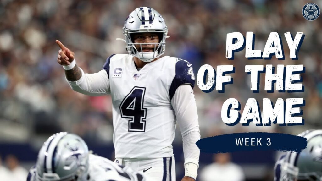 Amari Cooper TD Jump Starts Cowboys in Second Half | Play of the Game | Film Room