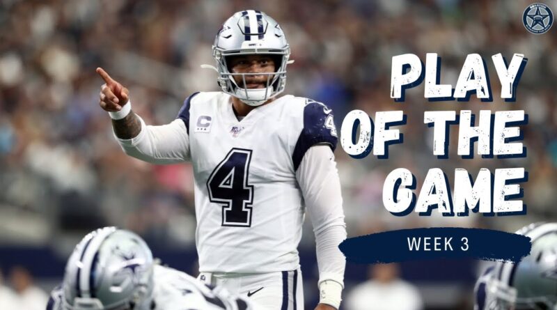 Amari Cooper TD Jump Starts Cowboys in Second Half | Play of the Game | Film Room