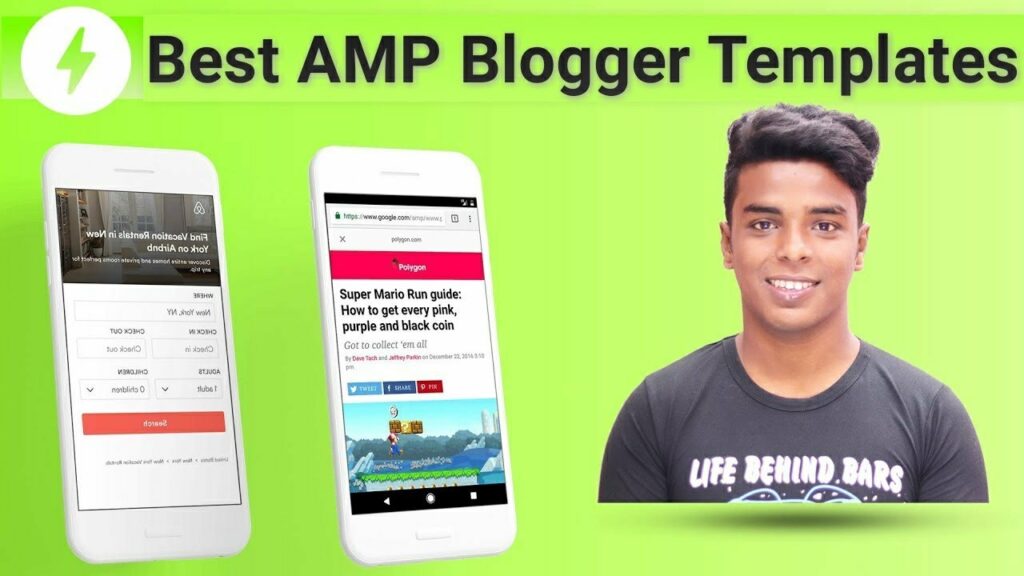 Best AMP Templates For Blogger Blog