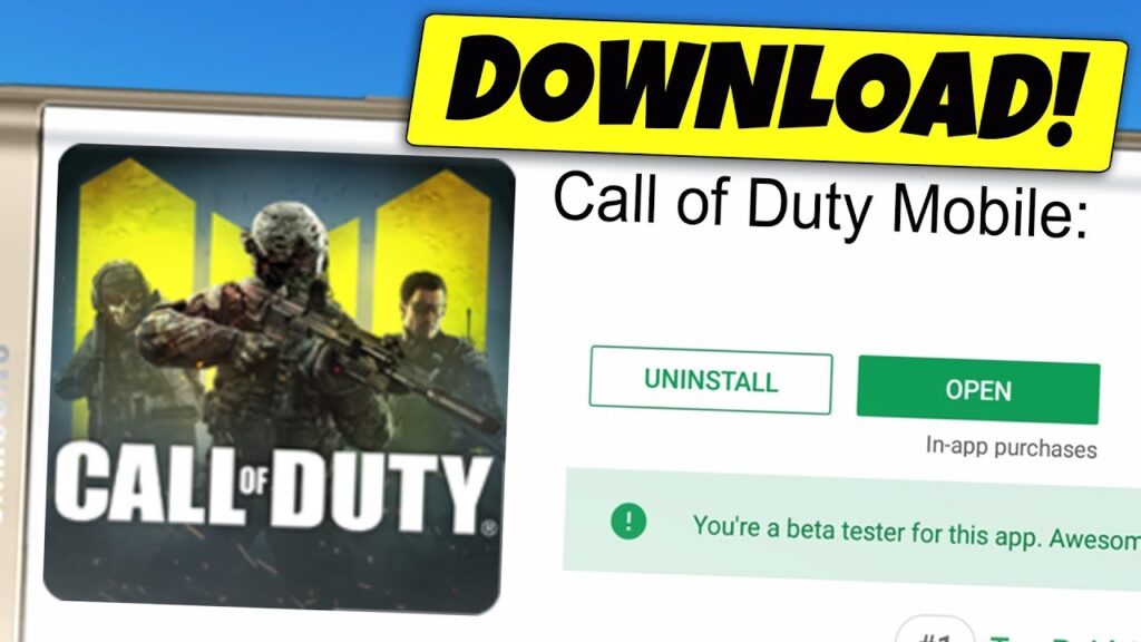 CALL OF DUTY MOBILE Android  DOWNLOAD APK RELEASE (China)