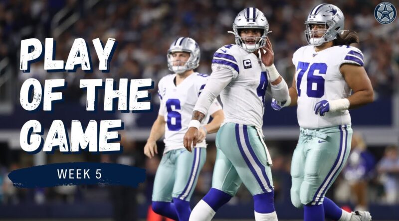 Cowboys Keep Fighting with Michael Gallup TD | Play of the Game | Film Room