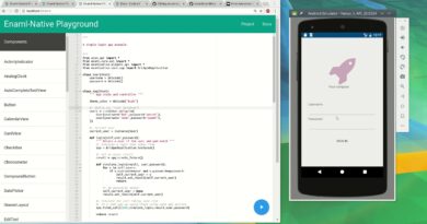 Enaml Native - Android apps with Python - Simple Login example