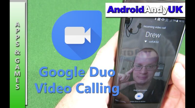 Google Duo Video Calling App