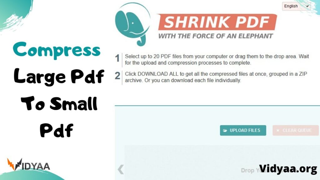 How To Reduce Pdf File Size In Hindi | ShrinkPdf | Blogging Tools | EP-8
