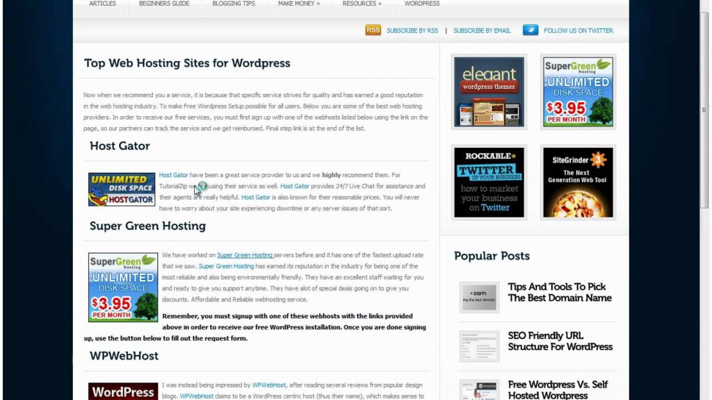 How to Make a Blogging Website and Earn Revenue on TutorialZip