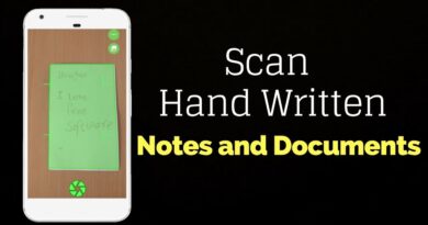 How to Scan Hand Written Notes and Documents on Android