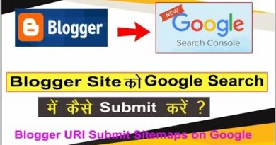 How to Submit Blogger site URL on Google Search Engine 2019-20 Easy Way Step By Step