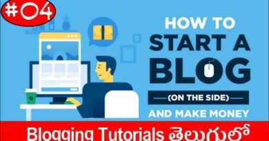 How to Write Posts in Blogger | Blogging Tutorial for Beginners in Telugu