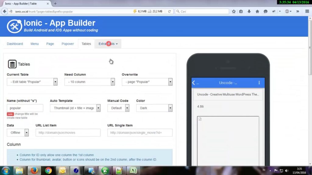How to build an app without coding (Offline App)