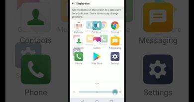 How to change icon size and font size in android (no audio)