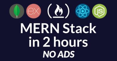 Learn the MERN Stack - Full Tutorial (MongoDB, Express, React, Node.js)