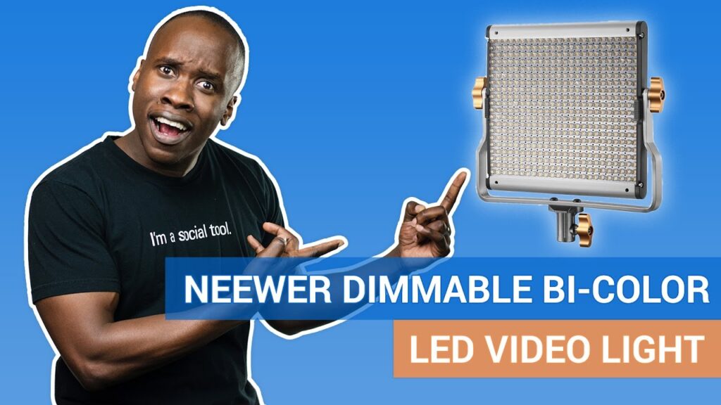 Neewer Bi-color LED Video Light Review: Great Budget Video Light