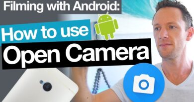 Open Camera App Tutorial - Filming with Android Camera Apps!