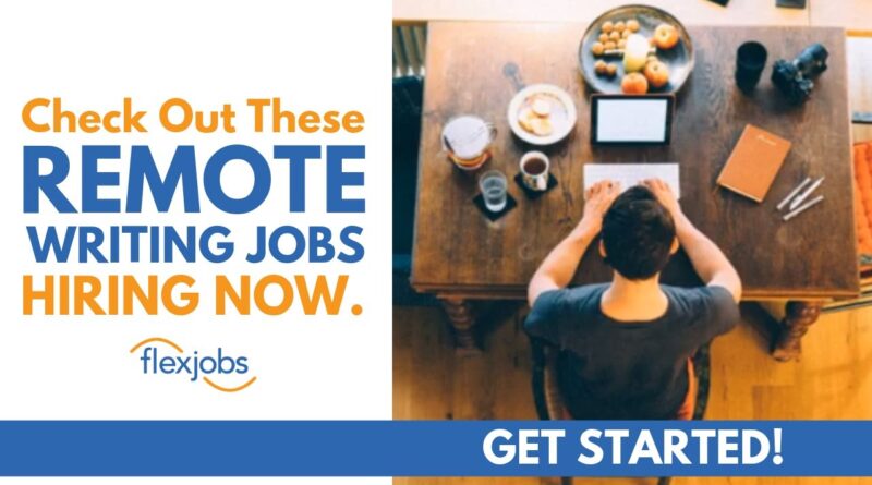 Remote Writing Jobs - How You Can Work From Home as a Writer in 2019