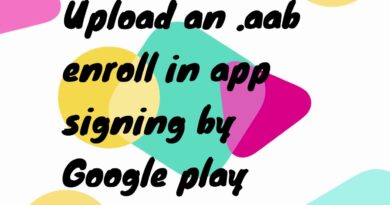 To upload an Android App Bundle, enroll in app signing by Google Play | Android Studio