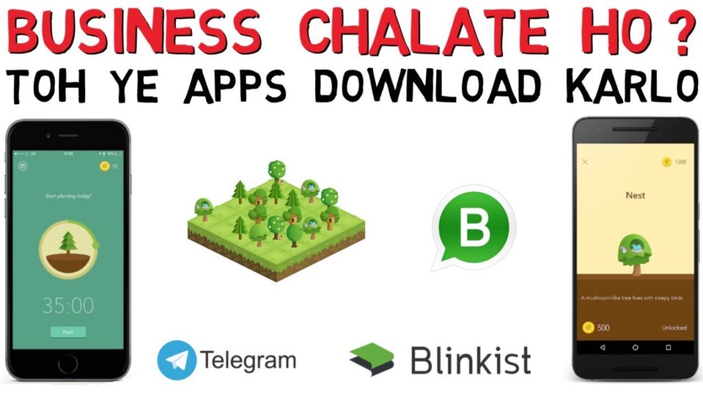 Top 5 BUSINESS Apps in Hindi | Best Must Download Startup Business Apps in India | Business Tips