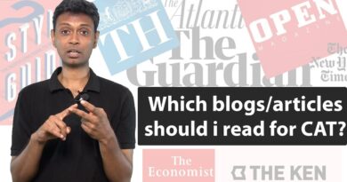 Which Blogs/Articles/Websites should I read for CAT VARC ? | By 4 Time CAT 100 Percentiler - Rajesh